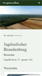 Mobile Screenshot of jagdaufseher-brandenburg.info